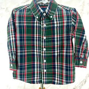 J Khaki dress‎ shirt boys 2t